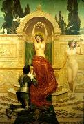 John Collier Tannhauser in the Venusberg oil painting on canvas